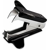 Universal Staper Remover, Metal, Comfort Grip, Black/Silver