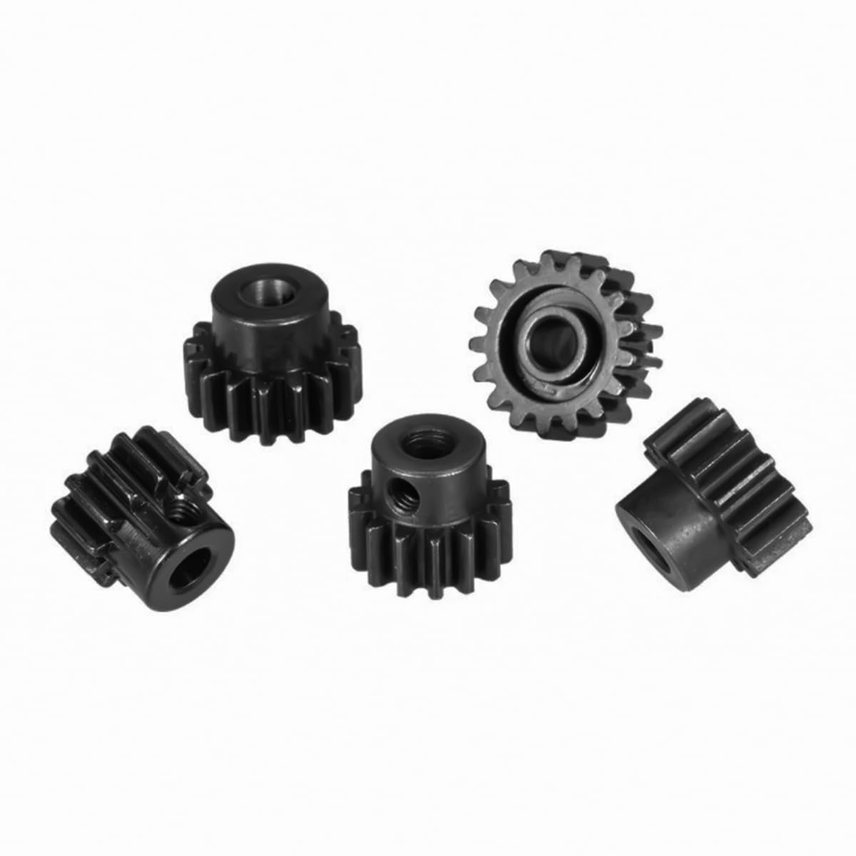 NUZAMAS 25DP Pinion Gear Set 13T 14T 15T 16T 17T Gear for 5mm Shaft 1/8 RC Brushless Brush Motor M1.0