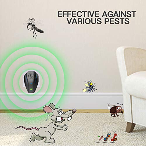 Neatmaster Ultrasonic Pest Repeller Electronic Plug in Reject Mosquito