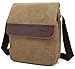 Zebella Vintage Mens Small Canvas Messenger Bag Ipad Shoulder Working Bag