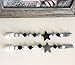 Pacifier Clip Boy and BPA Free Silicone Baby Teether, 2 Pack (Black/White/Gray Marble)