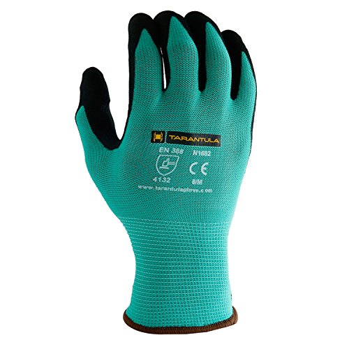 image for TARANTULA Nitrile Coated Safety Work Gloves for General Purposes, Ligh