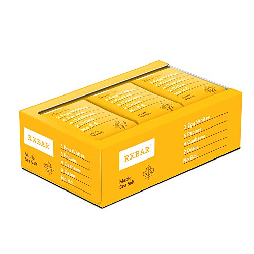 RX Bar 12 Bars, Maple Sea Salt, 0.624 Kg Buy Online in UAE
