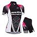 ZEROBIKE Women's Cycling Jersey Set Short Sleeve Bike Shirts Jacket 3D Padded Bicycle Shorts Quick Dry Breathable Sports Clothing