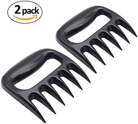 Jcoze Set of 2 Meat Claws for Pulled Meats,Shredder Claws - BBQ Meat Handler Forks - Easily Lift, Handle, Shred, and Cut Meats