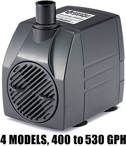 Ponicspump pp53016: 530 gph submersible pump with 16  cord - 45w.…