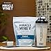 Dr. Mercola Miracle Whey Concentrate Protein Powder – Blueberry Flavor – Lean Muscle Growth, Immune Support – Colostrum, Sunflower Lecithin, MCT, Beta Glucan, Amino Acids: Cysteine, Glycine, Glutamate