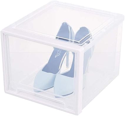 LHQ-HQ La Caja de Zapatos de Almacenamiento apilable en Rack ...