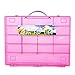 Fun For LifeTM Pokemon TM Compatible Organizer is The Perfect Pokemon TM Figure Compatible Storage Case - Fits Up Approx 200 Characters, [Sturdy Case and Carrying Handle-Strawberry/Pink]