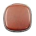 Jeecoo Square Shaped Carrying Hard Case Storage Bag for MP3/4 Sports Bluetooth Headphones Earbuds with Mesh Pocket, Zipper Enclosure, Durable Top Quanlity PU Leather