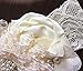 Baby Girl Super Elastic Headband,Big Lace Petals Hair Band, Toddler Soft Headwrap Set Children Hair Accessories