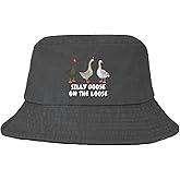 Funny Goose Hat Silly Goose On The Loose Trucker Hat Women Vintage Mesh Cap for Summer