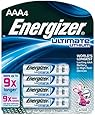 Energizer Ultimate Lithium AAA Batteries, World&rsquo;s Longest-Lasting AAA Battery in High-Tech Devices (4 pack)