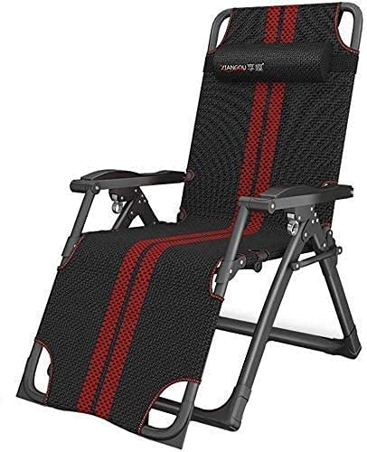 Liegestuhl Sonnenliege Gartenliege Lounge Sessel Klappbare Liegestühle im Freien Lounge Chair Verstellbarer Patio Lounge…