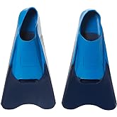 Sporti Unisex-Adult &amp; Kids Short Blade Training Swim Fins Pool Lap Swimming | Floating Design, Natural Rubber Foot Pockets,Closed Ankle Support, Kick Drills, Refining Technique, Swimming &amp; Snorkeling