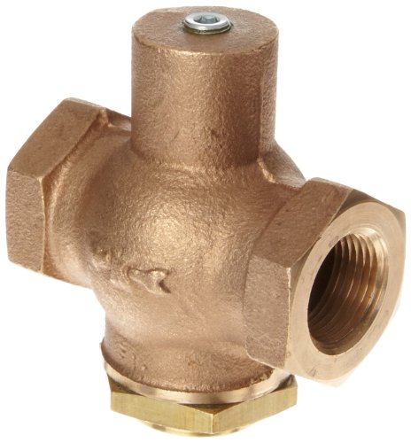 Kingston 205 Series Brass Horizontal Anti-Hammering Check Valve, 3/8" NPT Female