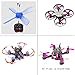 Playkids 12PCS Gemfan 2035 Propeller 2x3.5x4 4 Blades BN-PC 1.5mm Mounting Hole CW CCW Propeller for Micro Quadcopters 80-110 FPV Frame 1103 1104 1105 1106 Brushless Motor