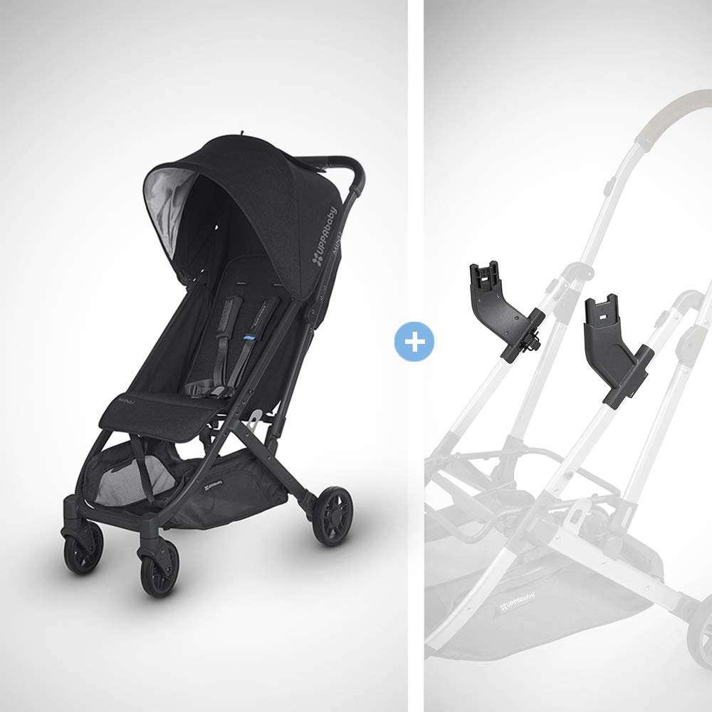 UPPAbaby MINU Stroller + MINU Infant Car Seat Adapter for