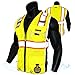 KwikSafety - Charlotte, NC - CLASSIC Safety Vest [JUMBO Pocket] Class 2 ANSI OSHA High Visibility Reflective Heavy Duty Mesh Zipper HiVis Construction HiViz Work Gear/Yellow Large