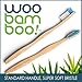 WooBamboo Toothbrush Standard Handle Super Soft Single