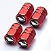 Goshion 4 Pcs Metal Car Wheel Tire Valve Stem Caps for Ford Mustang Car Model Series Styling Decoration Accessories