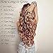 Sunny Hair 18inch Nano Bead Hair Extensions Human Hair Dark Brown Balayage Nano Hair Extensions Human Hair Invisible Nano Tip Hair Extension for Wedding 50g