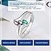 Personalized Mothers Rings with 3 Simulated Birthstones Rings for Mother Mom Name Rings (7)