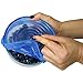 Silicone Stretch Lids (Set of 8, variety of sizes 7.9”,6.3”, 5.5”, 4.3”,3.5”, 3 x 2.6”). The perfect stretchy silicone bowl covers for your kitchen! (Light Blue)