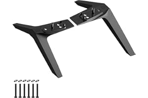 MAOZHREN Metal Stand for LG TV Legs Replacement, Only for LG 70" 75" TV Models We List, for 70UJ6570 70UJ657A 70UJ6520 70UK6570 70UM7370 70UN6950 70UN7070 75UJ6500 75UJ6470 75UJ6520 75UN7370PUC with Screws