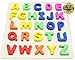 Wooden-Alphabet-Toddler Puzzles-Toys for 3 to 5 Year Olds Kids with Big Bright Color ABC-Letters -Girl, Boy Learning Resources; Educational Name, Shape Puzzle Preschool Learning Toys for Toddlers