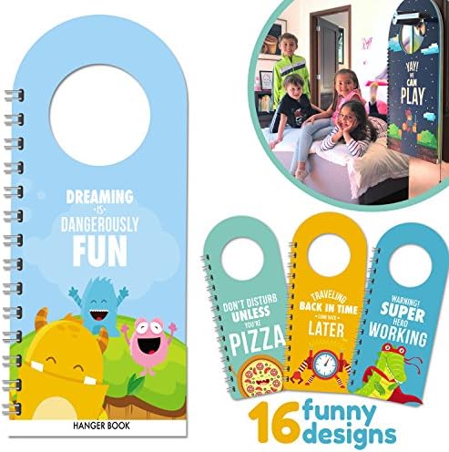 INCREDIBLE HANGER DOOR FOR KIDS - Girls And Boys Book, Kids Room Decor, Hanger Book. Great Room Decor for Boys and Girls, Door Decorations for Children By Little Big Drop