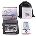 LotFancy Automatic Blood Pressure Machine - Digital BP Monitor with Upper Arm Cuff, Irregular Heartbeat Detector,Accurate Portable Device for Home Use, 4 User Mode, FDA Approved (M Cuff 8.5-14 Inches)