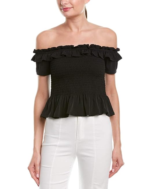 top con spalle scoperte