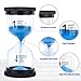 Sand Timer, 4 Colors Hourglass Sandglass Timer Sand Clock 1min/ 3mins/ 5mins/ 10mins for Kids, Games, Toothbrush Timer, Classroom, Kitchen Use, Home Office Decoration (4-PACK)