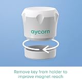 Aycorn Replacement Keys 2X for Magnetic Safety Cupboard Locks (2 Spare Keys) view 2