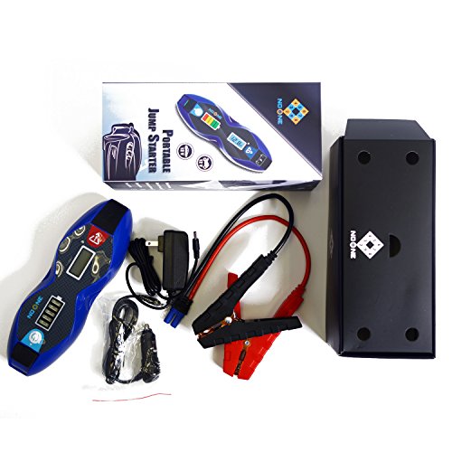 NoOne Portable Jump Starter Lithium Ion for Vehicle with 12V Battery, Charging Phones and Tablets - Thumbnail 5