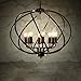 LITFAD Industrial Adjustable Wrought Iron Vintage Retro Pendant Light 22