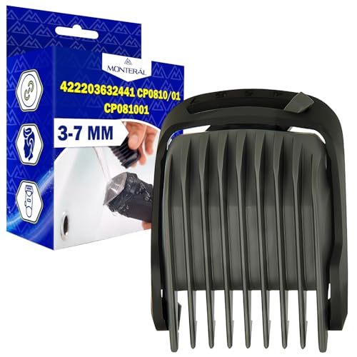 Haarschneider Aufsatz für Haarschneidemaschine 3-7 mm mit dem Originalcode 422203632441 CP0810/01 CP081001 für Philips - MONTERAL