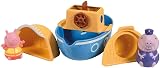 Toomies Grandpa Pig Splash & Pour Boat 4 Pc Bath Toy Peppa Pig view 3