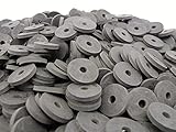 (100 Pack) Heavy Duty Abrasion Resistant Rubber