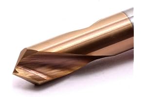 Maifix Chamfer Ti-Coated Point Drill 4MM 90 Degree Tungsten Carbide Steel Spot Drill CNC Machining Tools Hole Chamfering Mills