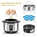 BAYKA Pressure Cooker Accessories Set, Compatible with Instant Pot 5, 6, 8 Qt, Steamer Basket, Springform Pan, Bites Molds, Egg Rack, Mini Mitts, 5,6,8