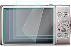 Tznzxm for Canon PowerShot ELPH 360 HS Screen Protector, New HD Clear Anti-Scratch Bubble Anti-Fingerprint Free PET Film, Com