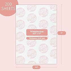 Printable Edible Wafer Paper Sheets from paper2eat