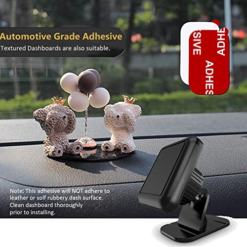 6 Pack Sticky Adhesive Pads for Dashboard Car Mount, PKYAA Mounting