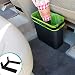 Carbage Can Premium Car Trash Can w/ Floor Mat Clip and Bag Securement Band