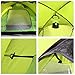 Sowin Alpine Camping Tent 4 Person Instant Pop Up Backpacking Waterproof Dome Easy Quick Setup Tents for Outdoor Hiking Include Carrying Bag