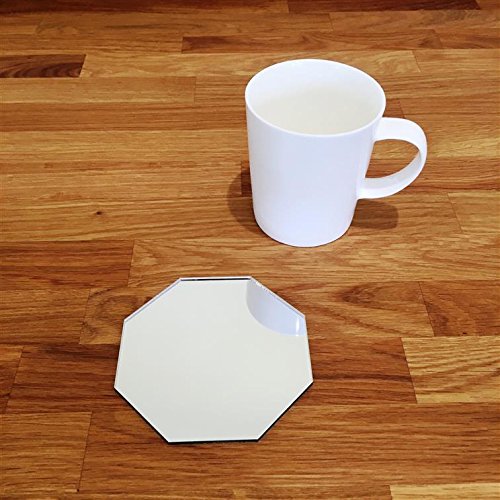 Super Cool Creations Coasters - Octagonal - Mirrored - 8 Set