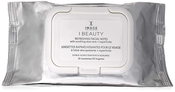 IMAGE SKINCARE I BEAUTY REFRESHING FACIAL WIPES 30 TOWELETTES