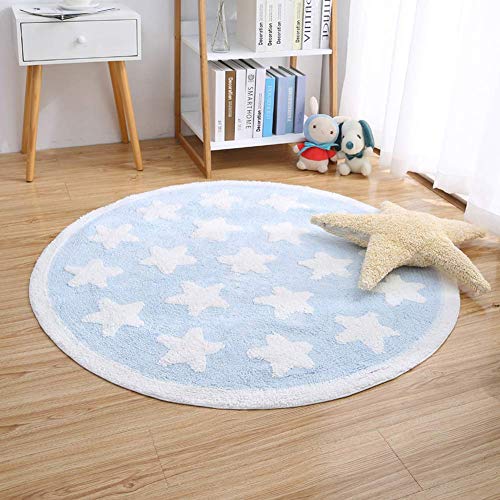 Plush Cotton Nursery Rugs for Boys and Girls Super Soft Playtime